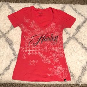 Pink Hurley shirt